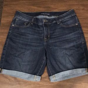 Maurice’s Dark Denim Shorts Size 10 (5” inseam)